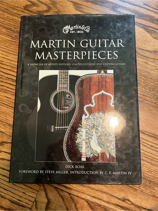 Martin & Co. Other - Martin Guitar Masterpieces Hardcover Coffee Table Artwork Book